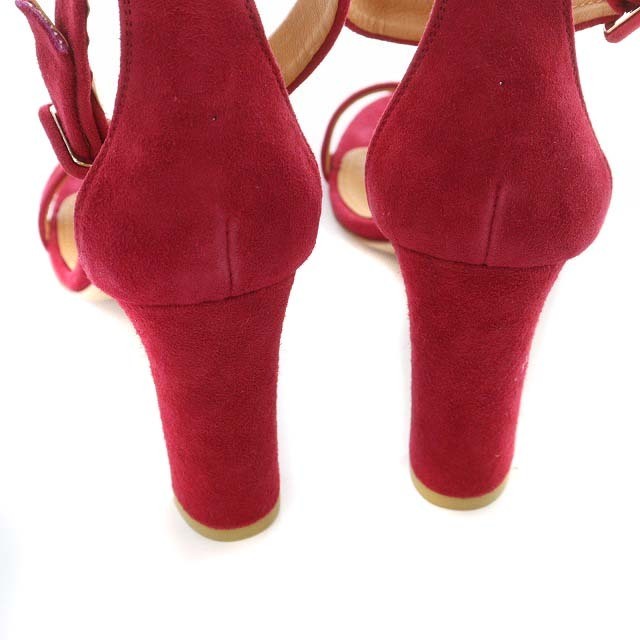 ピッピシック サンダル ストラップ チャンキーヒール 37 24.0cm ピンク レディースの靴/シューズ(サンダル)の商品写真