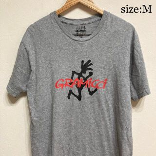 グラミチ(GRAMICCI)の【複数割】グラミチ　GRAMICCI 半袖Tシャツ　グレー　Mサイズ　ロゴ(Tシャツ/カットソー(半袖/袖なし))