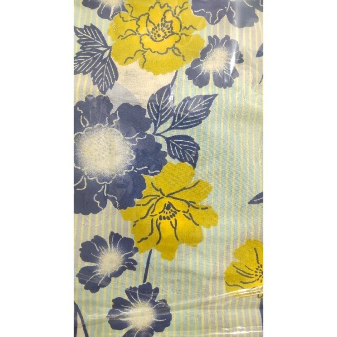 水色　黄色　青　ストライプ　花柄　浴衣 レディースの水着/浴衣(浴衣)の商品写真