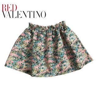 【新品】Red Valentino チュチュスカート 花柄 絵画 夏 お花畑