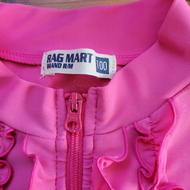 RAG MART(ラグマート)のラグマート　ラッシュガード　100cm キッズ/ベビー/マタニティのキッズ服女の子用(90cm~)(水着)の商品写真