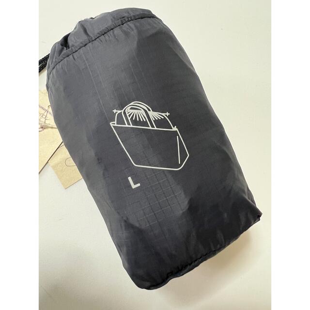 MUJI (無印良品)(ムジルシリョウヒン)の新品未使用 無印良品 再生ナイロン トートバッグ L 黒 撥水 レディースのバッグ(トートバッグ)の商品写真