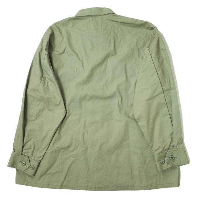 W)taps(ダブルタップス)のWTAPS ダブルタップス 22SS 日本製 JUNGLE 02 / LS / COTTON. POPLIN コットンポプリン ジャングルシャツ 221WVDT-SHM03 03(L) OLIVE DRAB 長袖 ミリタリー シャツジャケット トップス【新古品】【中古】【WTAPS】 メンズのトップス(シャツ)の商品写真