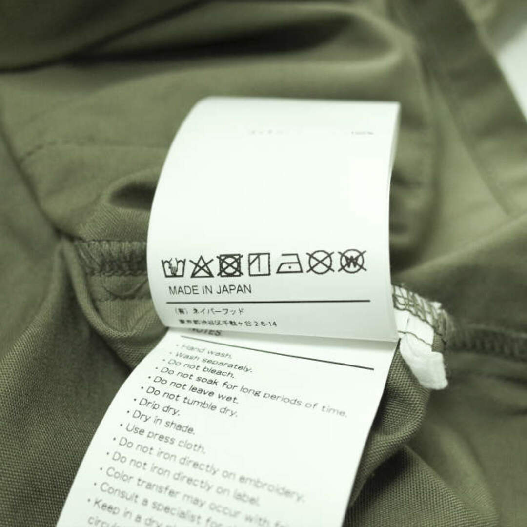 W)taps(ダブルタップス)のWTAPS ダブルタップス 22SS 日本製 JUNGLE 02 / LS / COTTON. POPLIN コットンポプリン ジャングルシャツ 221WVDT-SHM03 03(L) OLIVE DRAB 長袖 ミリタリー シャツジャケット トップス【新古品】【中古】【WTAPS】 メンズのトップス(シャツ)の商品写真