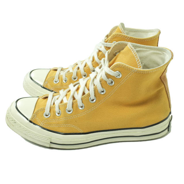 CONVERSE コンバース CHUCK TAYLOR ALL STAR 70 HI チャックテイラー オールスター 70 ハイカット 162054C US7.5(26cm) SUNFLOWER/BLACK/EGRET マスタード CT70 三ツ星 キャンバス スニーカー シューズ【CONVERSE】