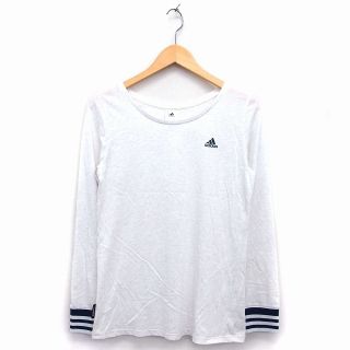 アディダス(adidas)のアディダス adidas 国内正規品 Tシャツ カットソー 丸首 長袖 綿混(Tシャツ(長袖/七分))