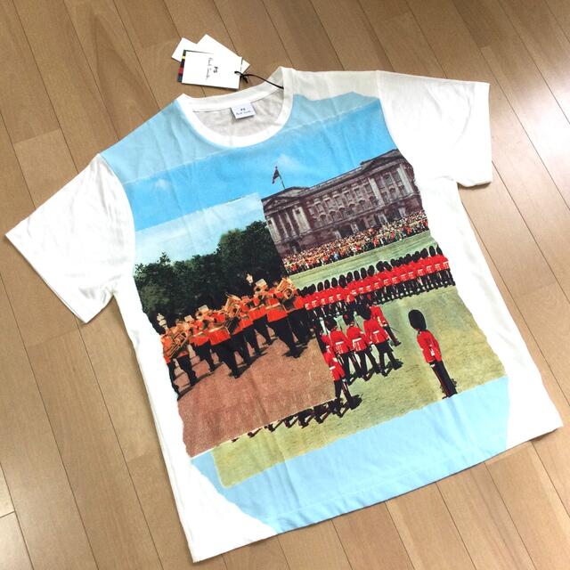 Paul Smith(ポールスミス)の新品タグ付　ポールスミス  アートTシャツ  XL / 大きいサイズ レディースのトップス(Tシャツ(半袖/袖なし))の商品写真