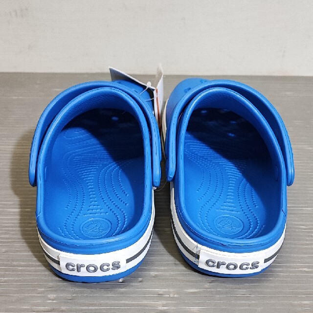 crocs(クロックス)のクロックス Crocband II Kids キッズ/ベビー/マタニティのキッズ靴/シューズ(15cm~)(サンダル)の商品写真