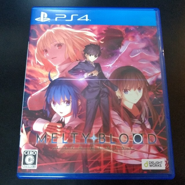 MELTY BLOOD： TYPE LUMINA（メルティブラッド：タイプルミナ エンタメ/ホビーのゲームソフト/ゲーム機本体(家庭用ゲームソフト)の商品写真