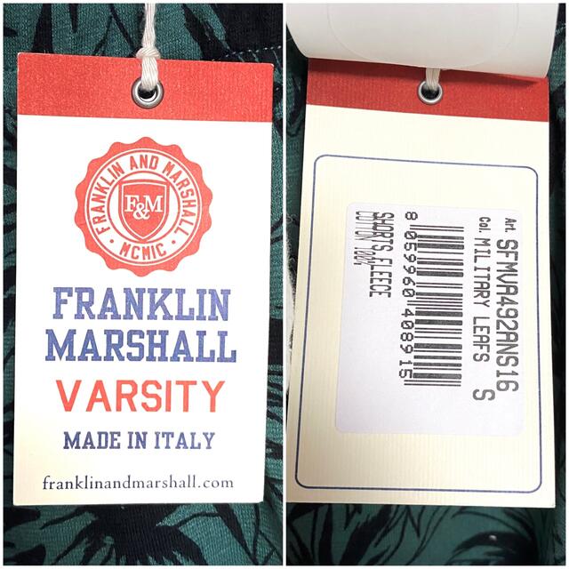 FRANKLIN&MARSHALL(フランクリンアンドマーシャル)のFRANKLIN&MARSHALL☆ボタニカル柄ショーツ☆新品未使用☆Sサイズ☆ メンズのパンツ(ショートパンツ)の商品写真