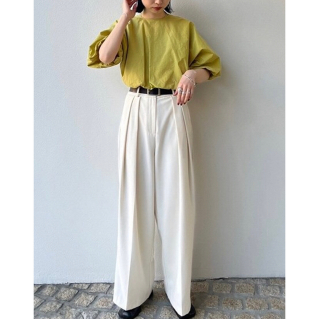 【新品】todayful  Volumesleeve Cotton Blouse