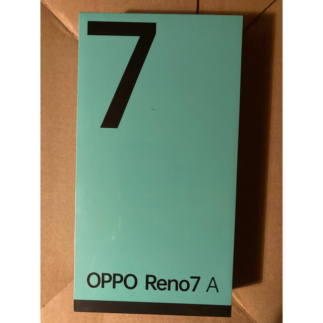 スマートフォン本体OPPO Reno7 A  SIMフリー版　未開封品