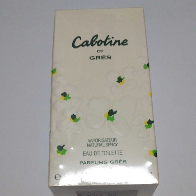 GRES CABOTINE(グレカボティーヌ)のカボティーヌ  オードトワレ  50ml グレ  香水  未開封 コスメ/美容の香水(香水(女性用))の商品写真