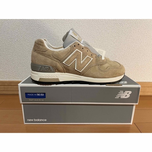 新品】New balance M1400BE ベージュ 24.5cm - スニーカー