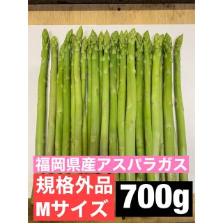 福岡県産アスパラガス 規格外品Mサイズ 700g(野菜)