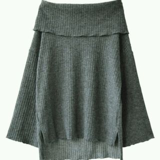 ダブルクローゼット(w closet)のゆ－様専用。新品未使用　最終値下げ。ダブルクローゼット　オフショルニット(ニット/セーター)