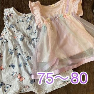 エイチアンドエム(H&M)の女の子ワンピ＆トップス(ワンピース)