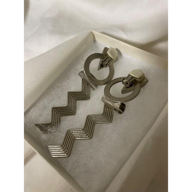 soierie ソワリー イヤリング シルバー ヴィンテージ加工