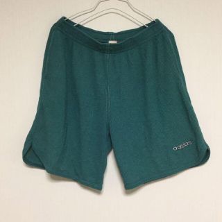 アディダス(adidas)のvintage adidas サーマル ショートパンツ カナダ製 50/50(ショートパンツ)