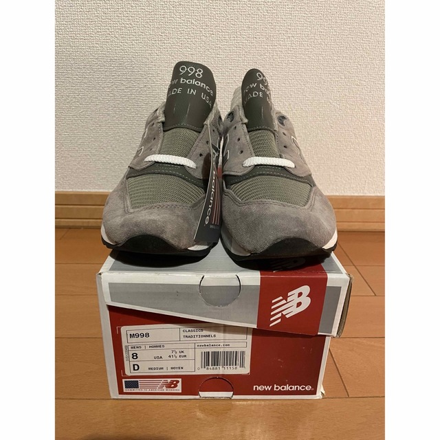 美品 26.5 M998 CH ニューバランス newbalance 箱付