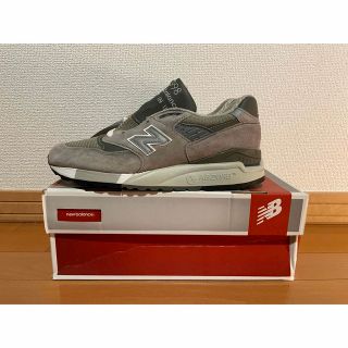 ニューバランス(New Balance)の【新品】New balance M998 グレー 26cm(スニーカー)