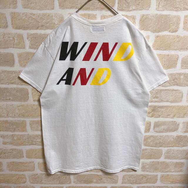 WIND AND SEA(ウィンダンシー)のWIND AND SEA ウィンダンシー Tシャツ 白 両面プリント デカロゴ メンズのトップス(Tシャツ/カットソー(半袖/袖なし))の商品写真