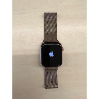 アップルウォッチ(Apple Watch)のジャンク　アップルウォッチ　シリーズ5  セルラーモデル  ピンクゴールド(腕時計(デジタル))