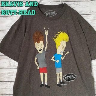 アートヴィンテージ(ART VINTAGE)の【希少】BEAVIS AND BUTT-HEAD Tシャツ　XL 海外　一点物　(Tシャツ/カットソー(半袖/袖なし))