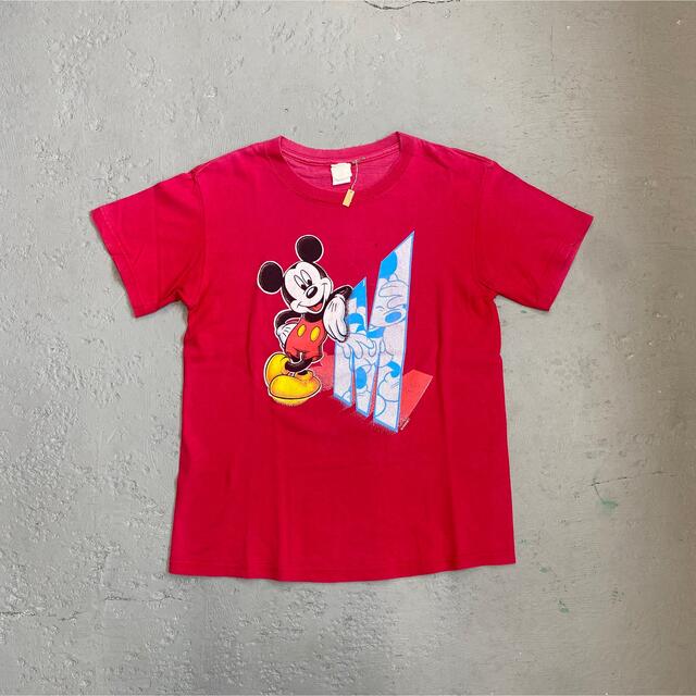 Disney(ディズニー)の90s ミッキーTシャツ USA製 XL メンズのトップス(Tシャツ/カットソー(半袖/袖なし))の商品写真