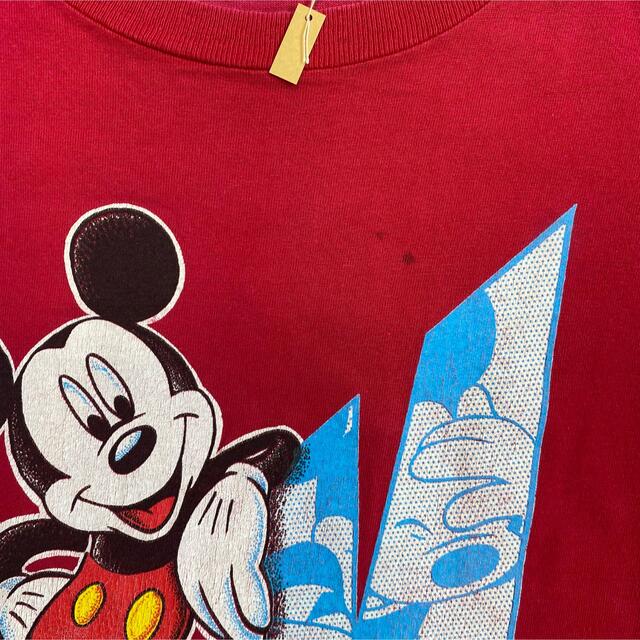 Disney(ディズニー)の90s ミッキーTシャツ USA製 XL メンズのトップス(Tシャツ/カットソー(半袖/袖なし))の商品写真
