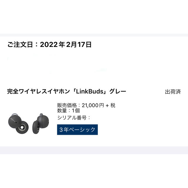 SONY WF-L900 (H) GRAY 美品 おまけつき