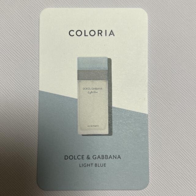 DOLCE&GABBANA(ドルチェアンドガッバーナ)のカラリア　DOLCE & GABBANA Light Blue コスメ/美容の香水(香水(女性用))の商品写真