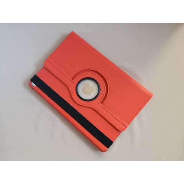 iPad 9/8/7世代 10.2インチ 共用 オレンジ 360度回転 ケース スマホ/家電/カメラのスマホアクセサリー(iPadケース)の商品写真