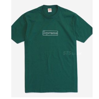 シュプリーム(Supreme)のSUPREME KAWS Chalk Logo Tee 新品未開封 M Box(Tシャツ/カットソー(半袖/袖なし))