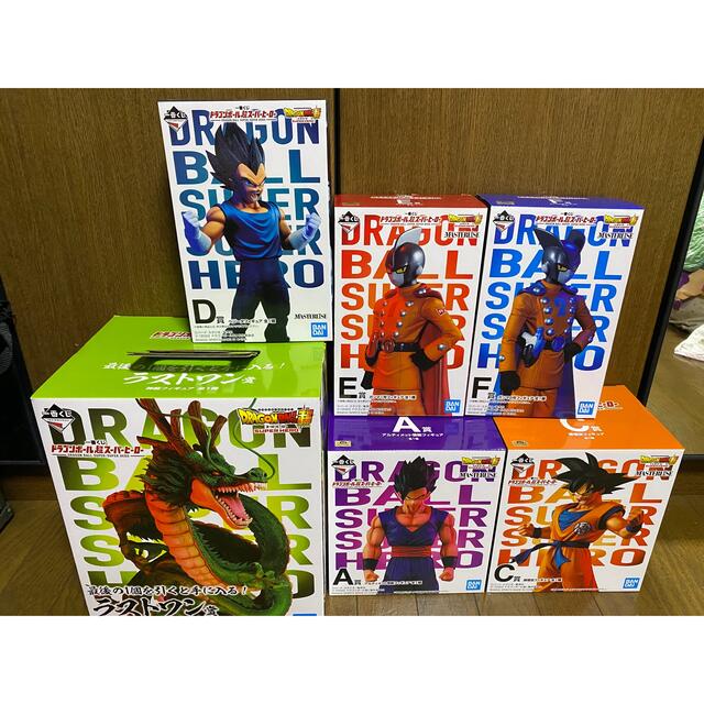 一番くじ ドラゴンボール超 スーパーヒーロー A C D E F ラストワン