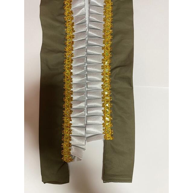 伊達襟　重ね襟　重ね衿⭐︎パール　フリル　ハンドメイド レディースの水着/浴衣(和装小物)の商品写真