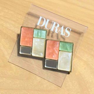 デュラス(DURAS)の[未使用・定価1900円]DURAS(デュラス)アクセサリー(ピアス/ピンク)(ピアス)