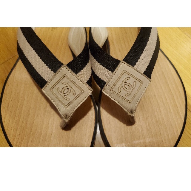 お値引き致しました❕美品‼️CHANEL ビーチサンダル お値引き致しました❕美品‼️CHANEL ビーチサンダル