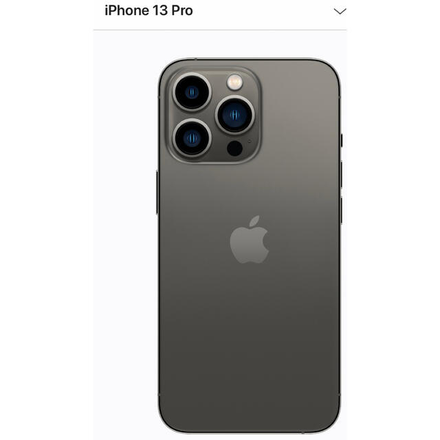 【超美品】iPhone 13 Pro グラファイト 256 GB SIMフリー