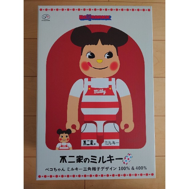 BE@RBRICK - BE＠RBRICK ペコちゃん ミルキー 三角帽子 デザイン 100 ...