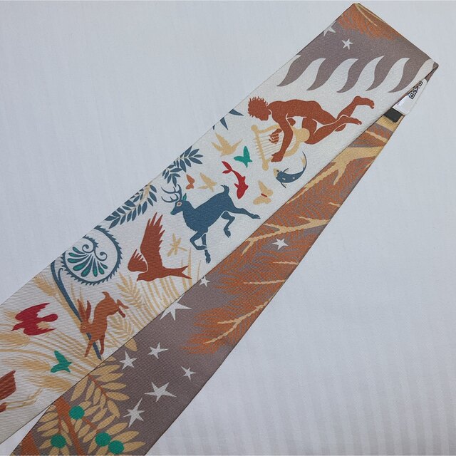 HERMES - 【新品・未使用品】エルメス ツイリー オルフェウスの HERMES - 【新品・未使用品】エルメス ツイリー オルフェウスの