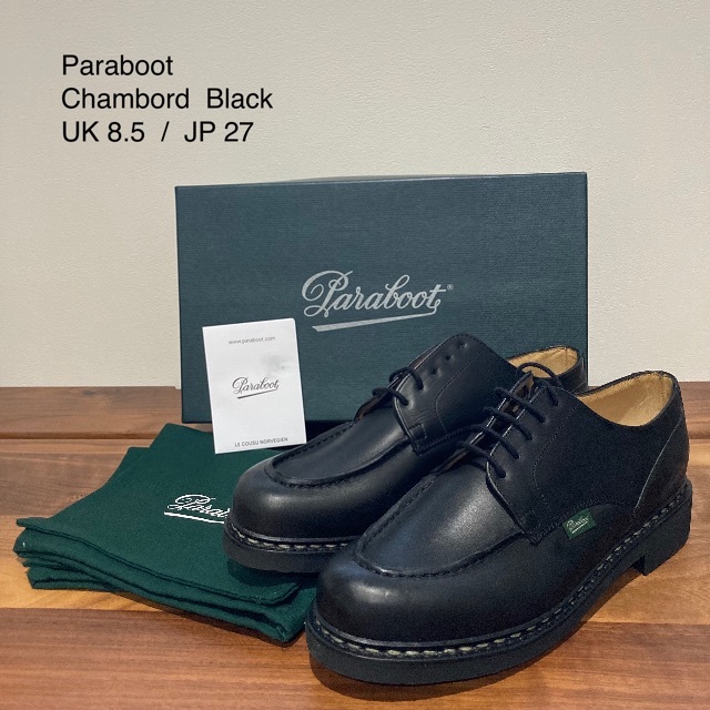 P - 新品未使用 パラブーツ シャンボード UK8.5 Bの通販 by TK T
