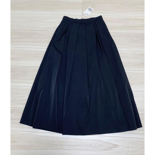 Plage(プラージュ)の新品タグ付☆plage Taffeta maxi スカート(ブラック)36サイズ レディースのスカート(ロングスカート)の商品写真