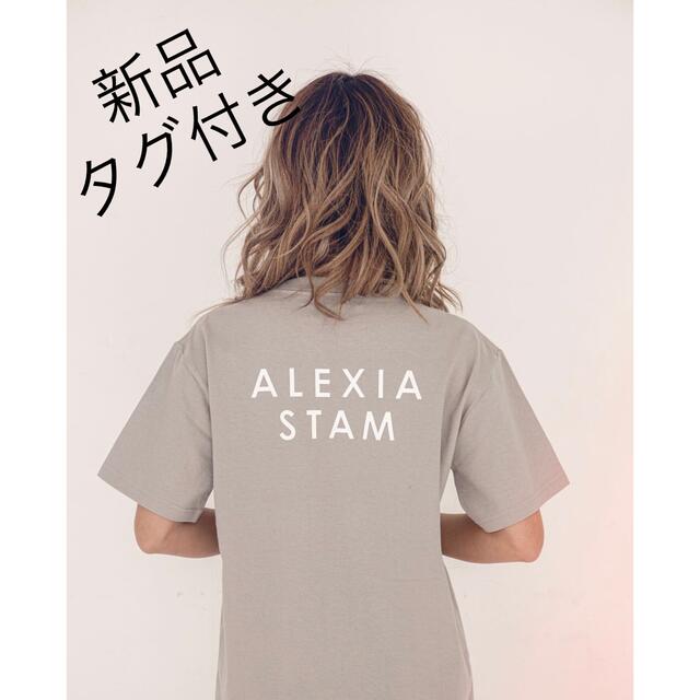 ALEXIA STAM ロゴTシャツ 新品