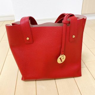 フルラ(Furla)のFURLA ミニトートバッグ レッド(トートバッグ)