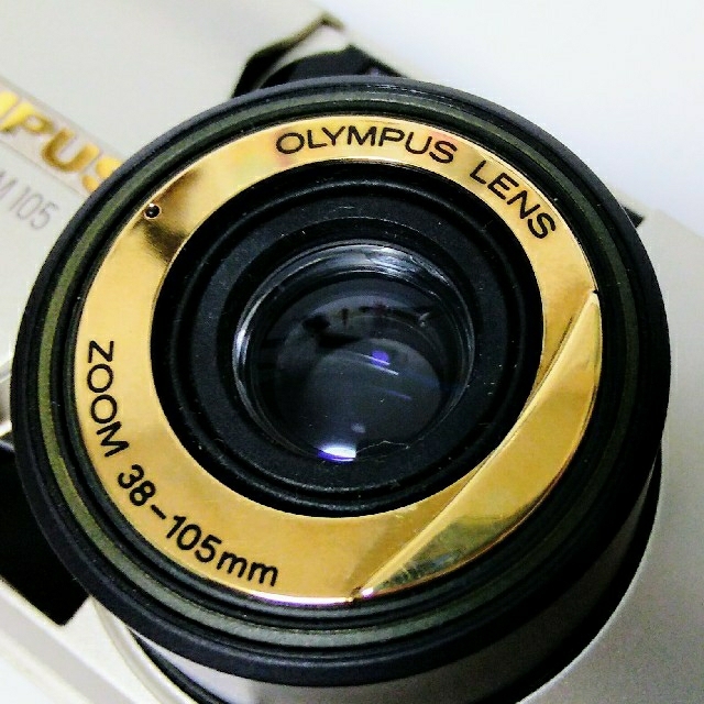 OLYMPUS μ ZOOM 105 DELUXE コンパクトフィルムカメラ カメラ OLYMPUS μ ZOOM 105 DELUXE コンパクトフィルムカメラ カメラ