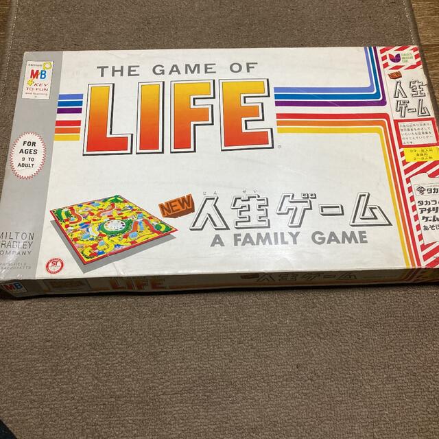 Takara Tomy(タカラトミー)のタカラ　NEW 人生ゲーム（昭和のボードゲーム） エンタメ/ホビーのテーブルゲーム/ホビー(人生ゲーム)の商品写真