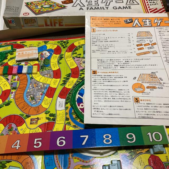 タカラ NEW 人生ゲーム(昭和のボードゲーム)