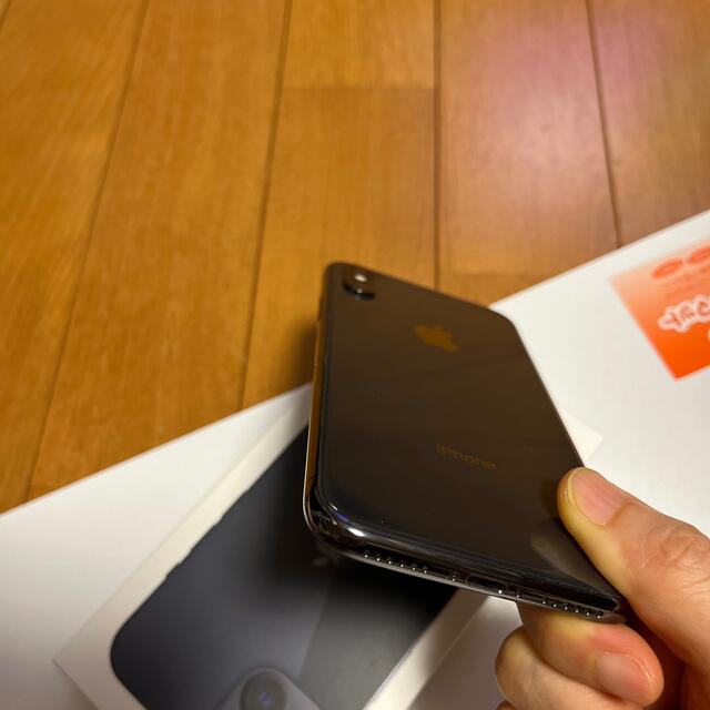 iPhone(アイフォーン)のiPhonex本体　Space Gray 256 GB SIMフリー スマホ/家電/カメラのスマートフォン/携帯電話(スマートフォン本体)の商品写真