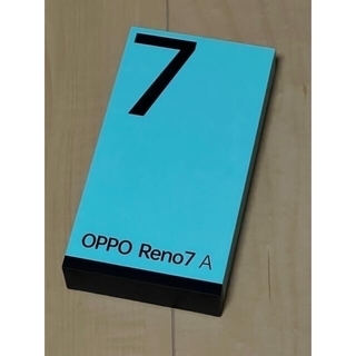 オッポ(OPPO)のOPPO Reno7a ⭐︎スターリーブラック(スマートフォン本体)